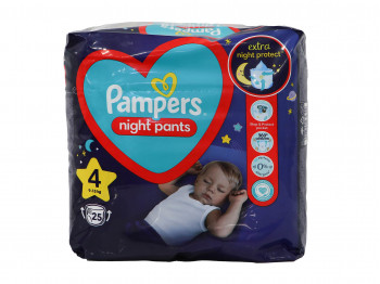 Տակդիր PAMPERS NIGHT PANTS S4 4X25 (234709) 