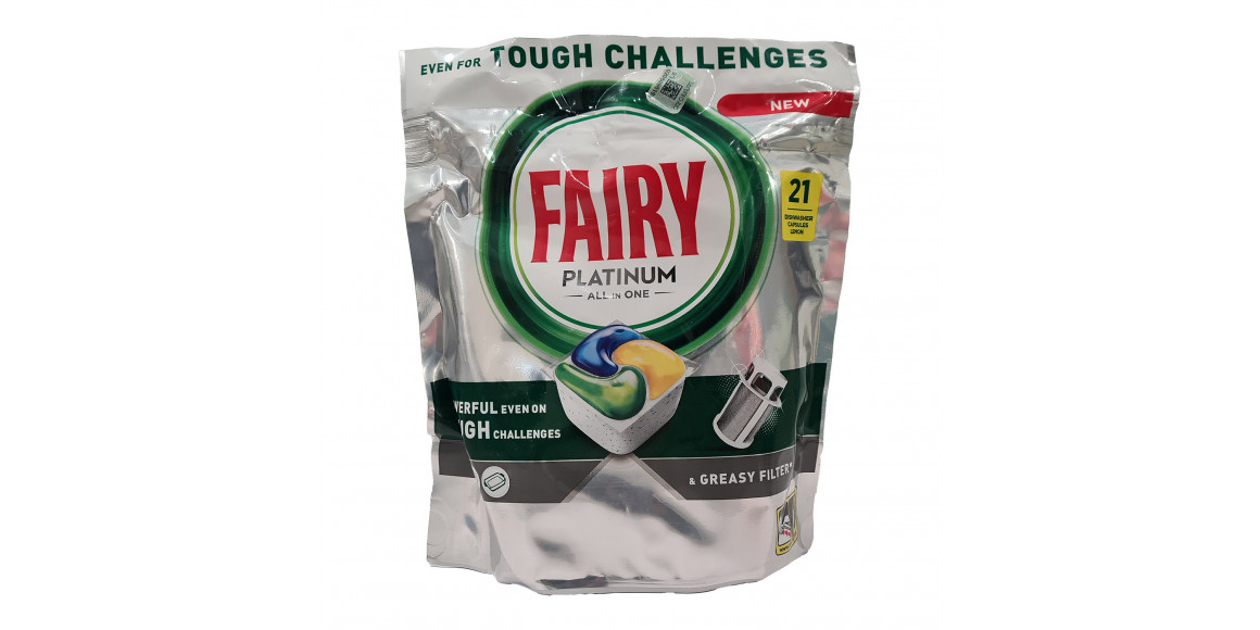 Dishwashing liquid FAIRY PODS PL-LEMON 21PC (236775) 