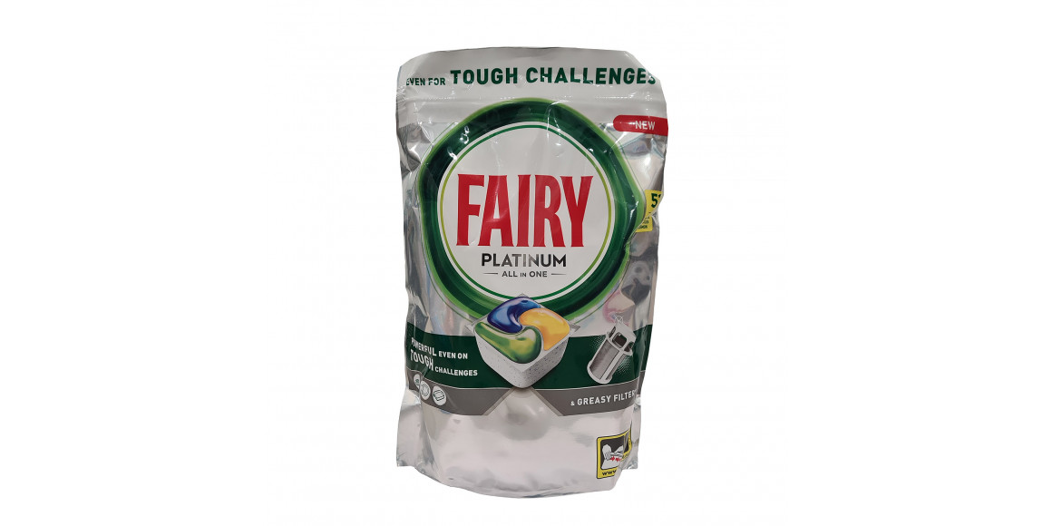 Dishwashing liquid FAIRY PODS PL-LEMON 51PC (8700216236874) 