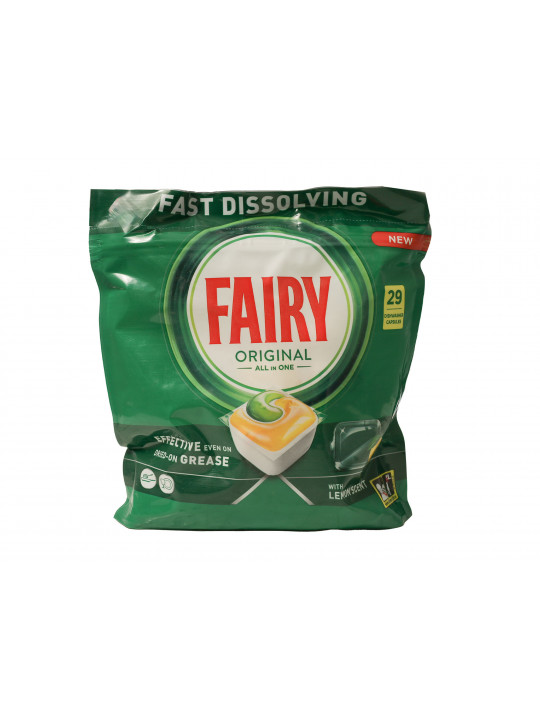 Dishwashing liquid FAIRY POD LEMON 5X29 (237314) 