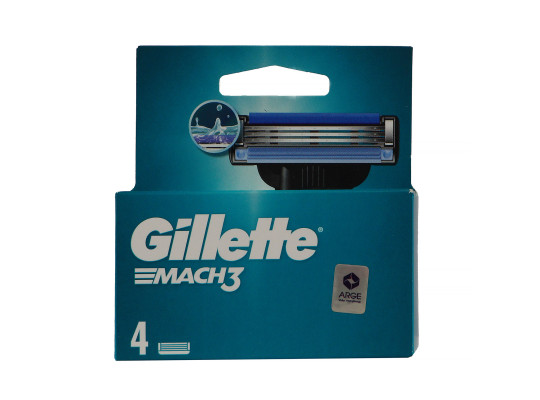 Аксесуар для бритья GILLETTE MACH 3 CARTRIDGES x4 x10 (243531) 