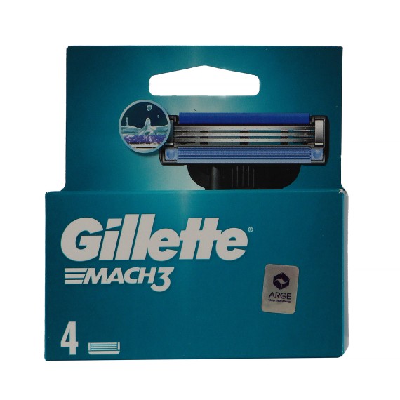 Shaving accessorie GILLETTE MACH 3 CARTRIDGES x4 x10 (243531) 