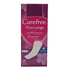 Проклада CAREFREE Large Plus Բուրումնավետ 20հ (257037) 