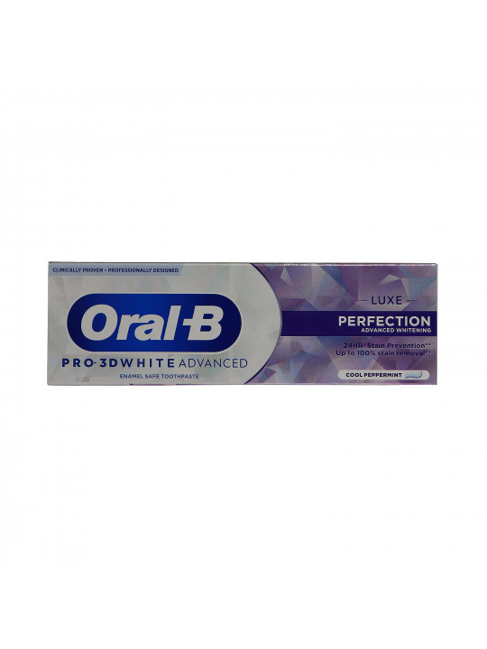 Բերանի խոռոչի խնամք ORAL-B Oral-B Pro 3DW Luxe Perfection 12x(75+75)ml (272650) 