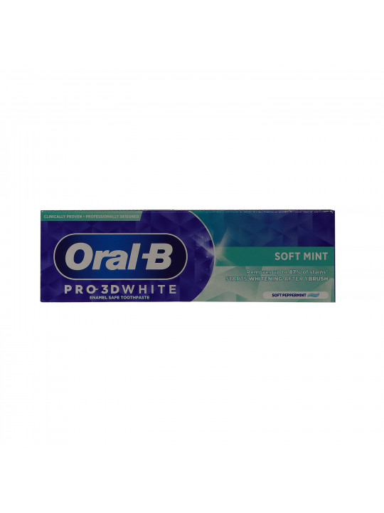 Уход за полостью рта ORAL-B Oral-B Pro 3DW Soft Mint 12x75ml (272704) 