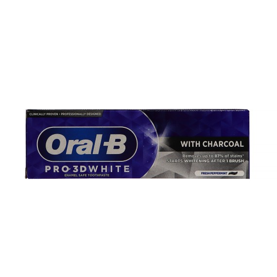 Oral care ORAL-B Oral-B Pro 3DW Charcoal 12x75ml (272735) 