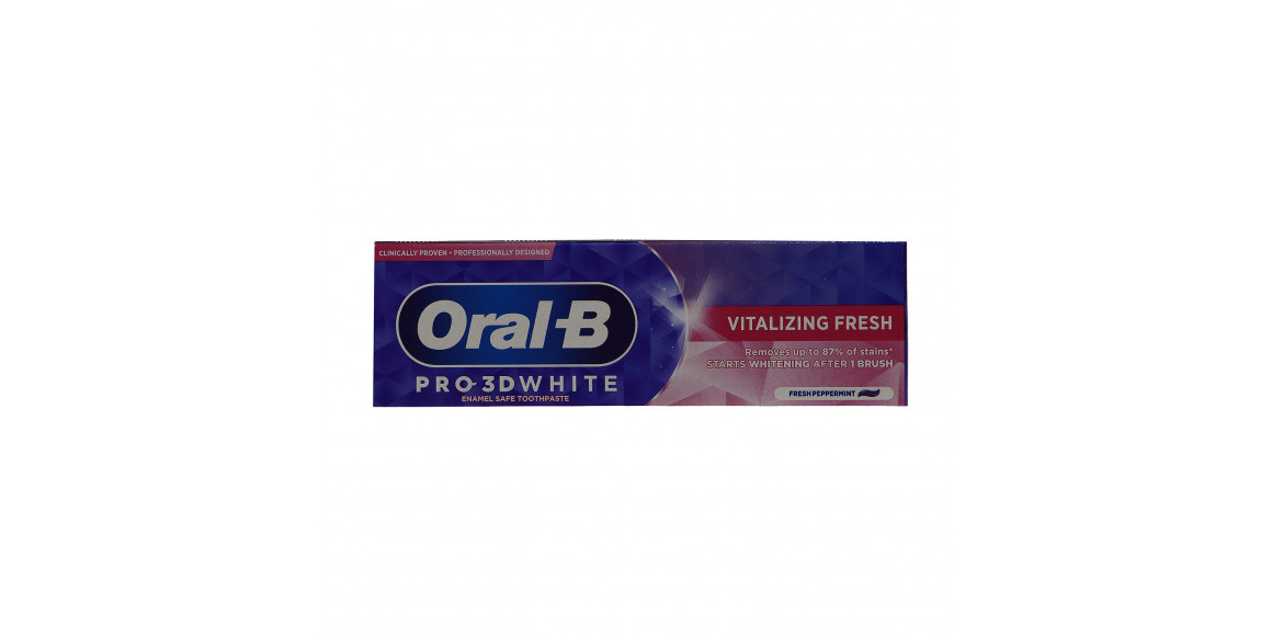 Oral care ORAL-B Oral-B Pro 3DW Vitalizing Fresh 12x75ml (272797) 