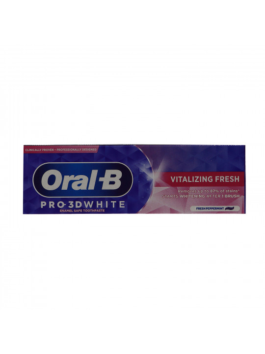 Բերանի խոռոչի խնամք ORAL-B Oral-B Pro 3DW Vitalizing Fresh 12x75ml (272797) 