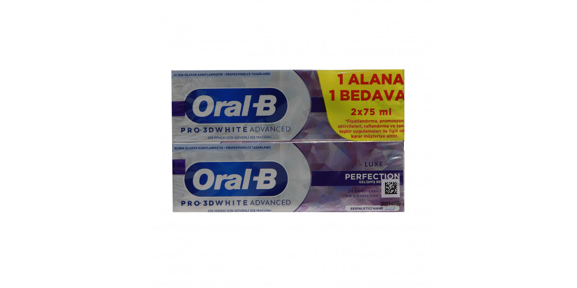 Oral care ORAL-B Oral-B Pro 3DW Luxe Perfection 12x75ml (272940) 