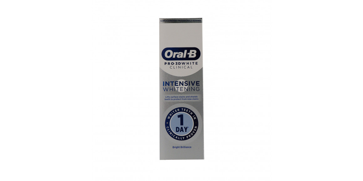 Բերանի խոռոչի խնամք ORAL-B Oral-B Pro 3DW Clinical Bright Brilliance 12x75ml (273022) 