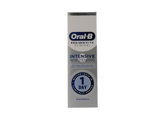 Բերանի խոռոչի խնամք ORAL-B Oral-B Pro 3DW Clinical Bright Brilliance 12x75ml (273022) 