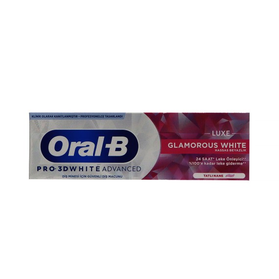 Oral care ORAL-B Oral-B Pro 3DW Luxe Glamoruos White 12x75ml (273176) 