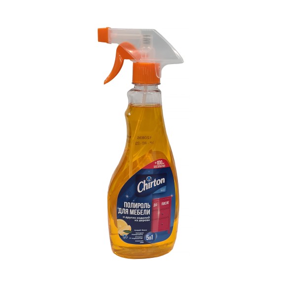 Cleaning liquid CHIRTON ԿԱՀՈՒՅՔ ՄԱՔՐՈՂ ՄԻՋՈՑ ՉԻՐՏՈՆ ԱՆՏԻՍՏԱՏԻԿ ՄՇԱԿՈՒՄՈՎ 400ML 100ML (300167) 