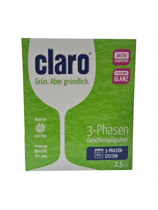 Cleaning agent FROSCH CLARO 2.5 KG (301668) 