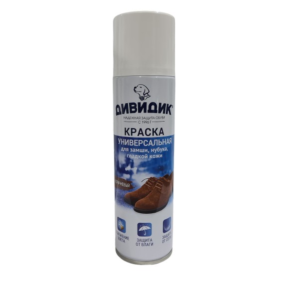 Կոշիկի խնամք DIVIDIK 306590 BROWN 250 ML (036590) 