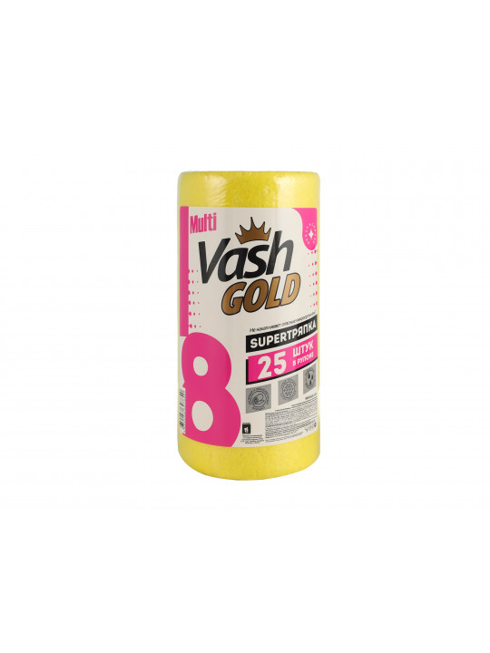 Cleaning cloth VASH GOLD Ունիվերսալ 25 թերթ 4+1 մ (307840) 