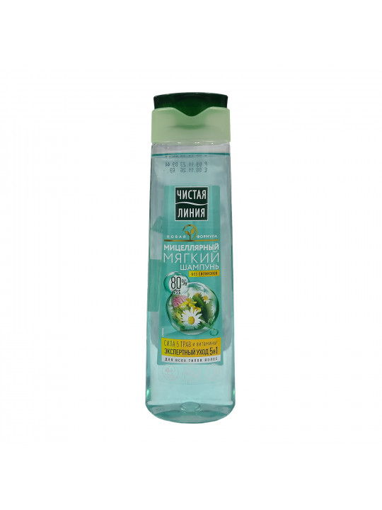 Shampoo CHISTAYA LINIYA Բոլոր Տեսակի Մազերի Համար 400մլ (316497) 