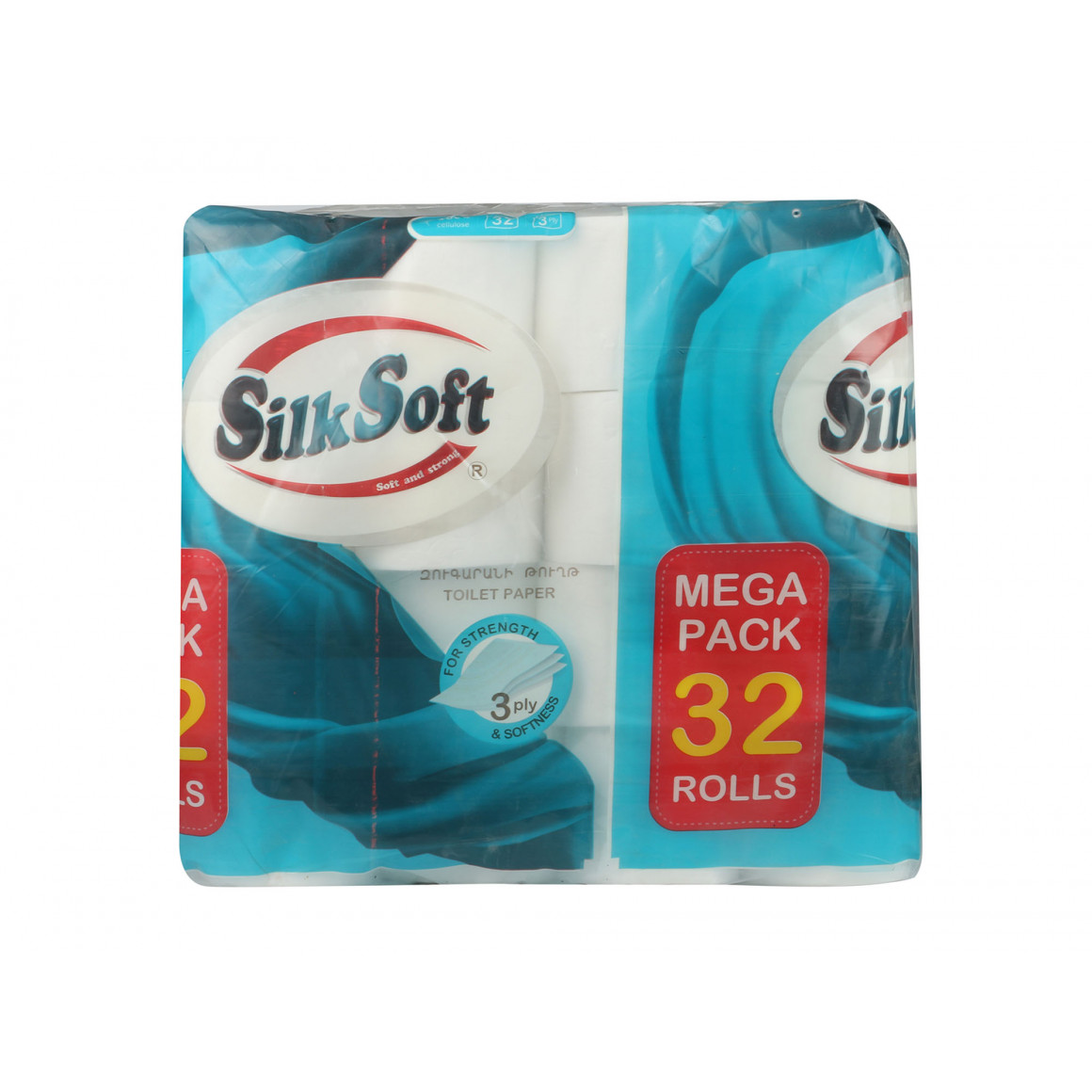 Туалетная бумага SILK SOFT 3Շ 32 ՀԱՏ (163618) 