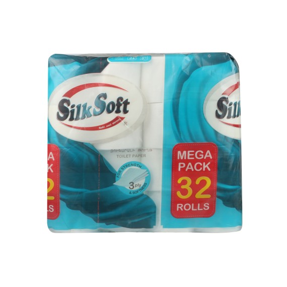 Զուգարանի թուղթ SILK SOFT 3Շ 32 ՀԱՏ (163618) 