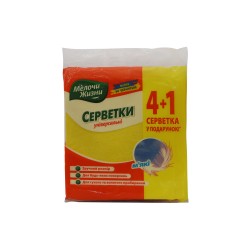 Cleaning cloth MELOCHI JIZNI ԼԱԹԵՐ ՎԻՍԿՈԶԱՅԻՆ 4+1 ՀԱՏ (321387) 