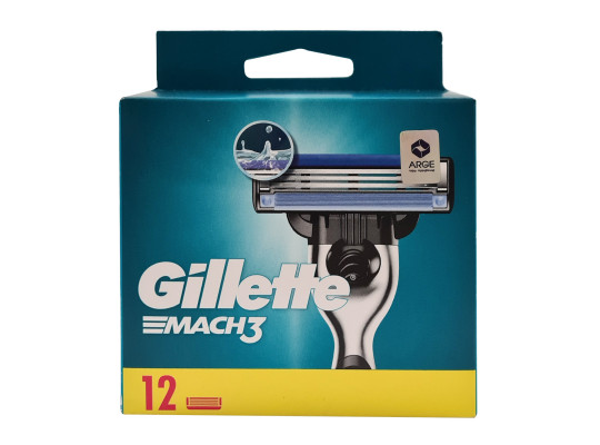 Аксесуар для бритья GILLETTE MACH 3 CARTRIDGES X6 Փոխարինվող Սայրեր (323240) 