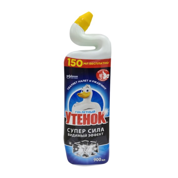 Cleaning liquid UTYONOK Զուգարան Մաքրող Հեղուկ 5-ը 1-ում Սուպեր ՈՒժ 900մլ (326130) 