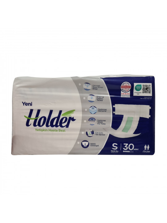 Подгузник HOLDER Տակդիր Մեծերի SMALL 30 S (345328) 