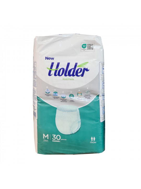 Подгузник HOLDER Տակդիր Մեծերի Վարտիք MEDIUM 30 M (346547) 