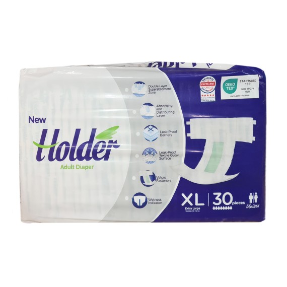 Подгузник HOLDER Տակդիր Մեծերի EXTRA LARGE 30 XL (346660) 