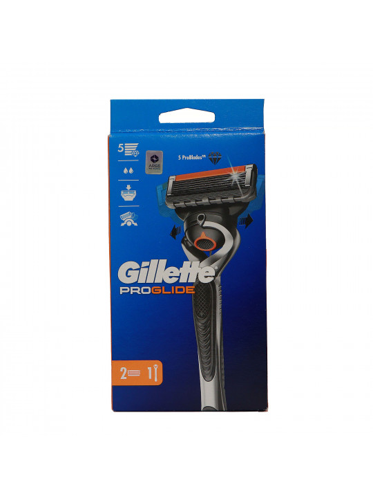 Սափրվելու պարագա GILLETTE Fus ProGl Flexball R+Crt x8 (390816) 