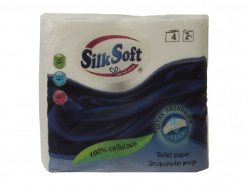 Туалетная бумага SILK SOFT 2Շ 4 ՀԱՏ (010139) 