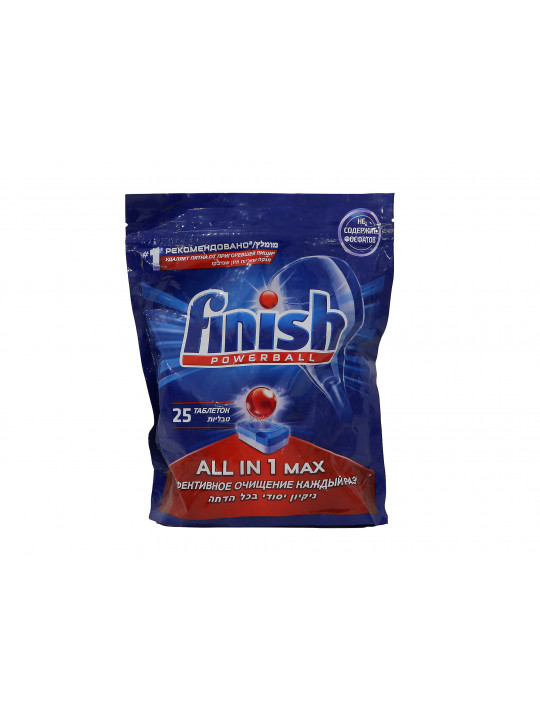 Dishwashing liquid FINISH PODS ALL IN ONE 25PC (995941-2013) (409619)