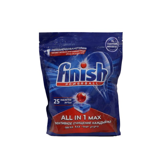 Средство для мытья посуды FINISH PODS ALL IN ONE 25PC (995941-2013) (409619)