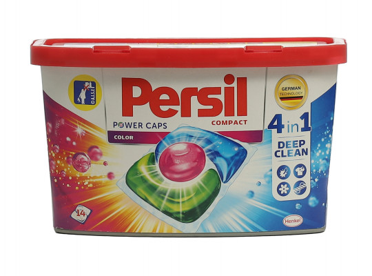 Washing powder and gel PERSIL PODS DUO POWER 4in1 COLOR 15PC (421095) 