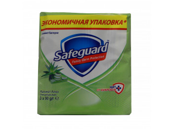 Мыло SAFEGUARD Aloe 3x90gr (432092) 