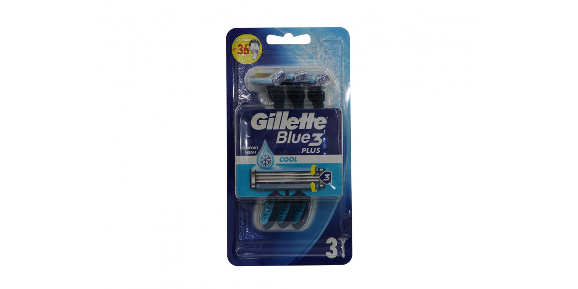 Аксесуар для бритья GILLETTE BLUE 3 COOL RX3 (457229) 