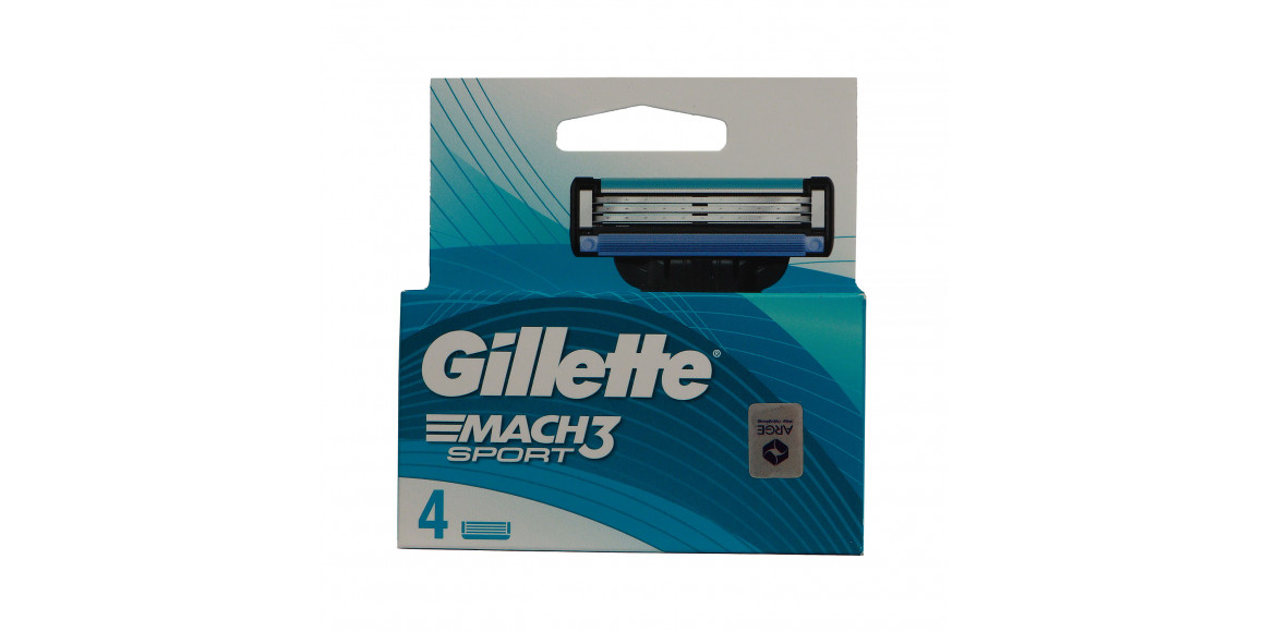 Аксесуар для бритья GILLETTE MACH 3 SPORT Crtx4 (462544) 