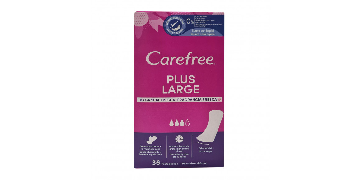 Towel CAREFREE Large Plus Բուրումնավետ 36հ (487656) 
