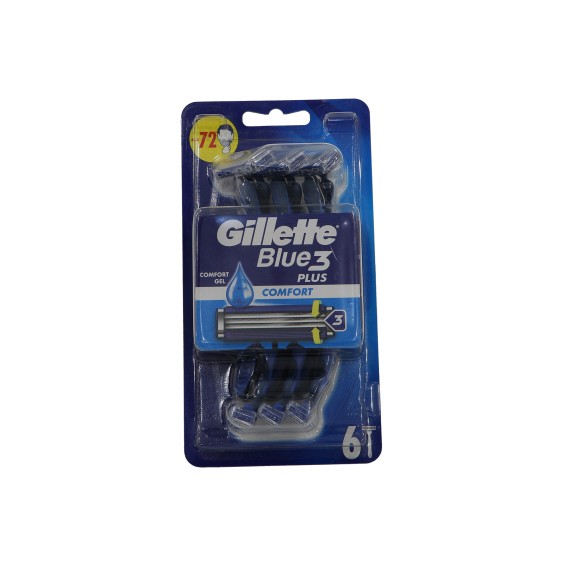 Սափրվելու պարագա GILLETTE BLUE 3 COMFORT X6 (489862) 