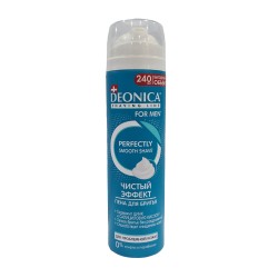 For shaving DEONICA Սափրվելու Փրփուր <<Մաքրության Էֆֆեկտ>> 240մլ (499110) 