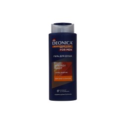 Shower gel DEONICA 309660 FOR MEN ENERGY SHOT 250 ml (499660) 