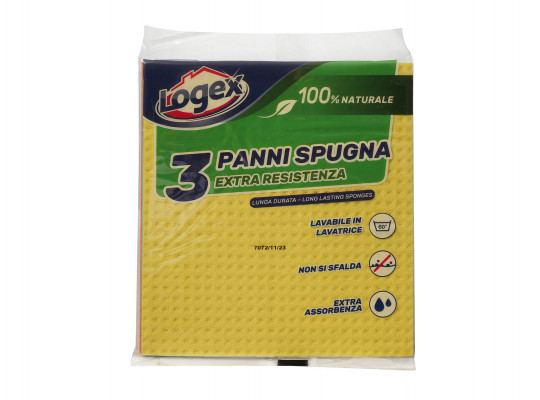 Cleaning cloth LOGEX 71ESP 18X20 3 PC (501052) 