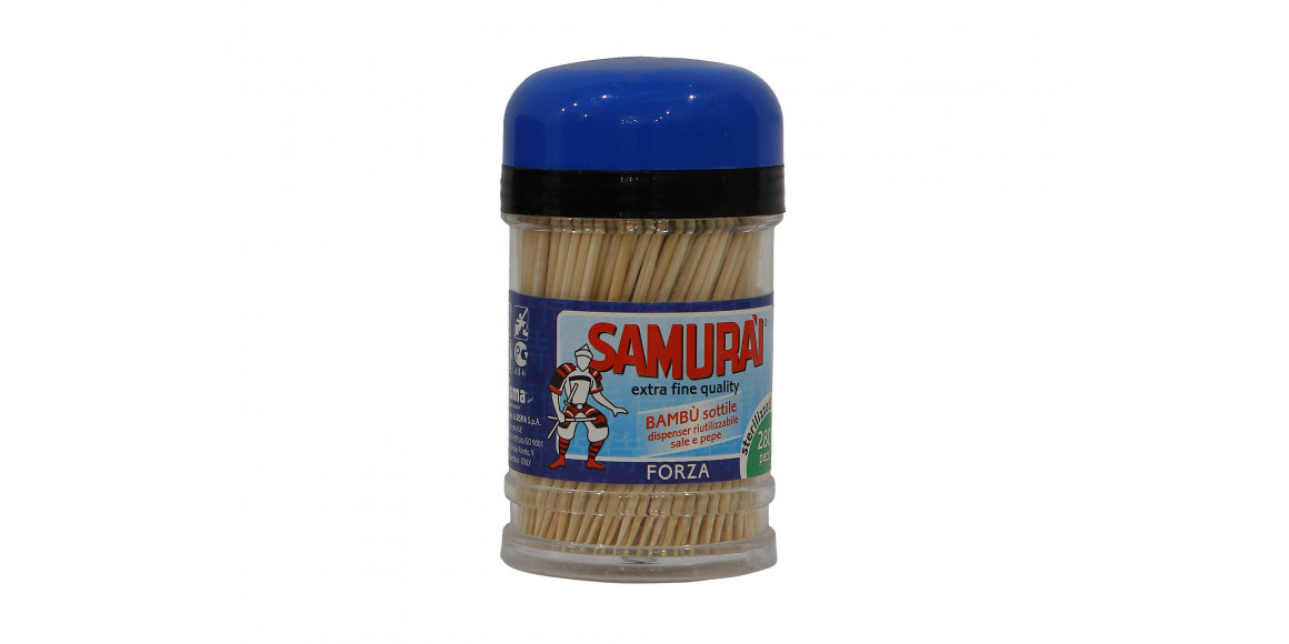 Аксесуар для ухода полостью рта SAMURAI TOOTHPICKS 280pc (506002) 