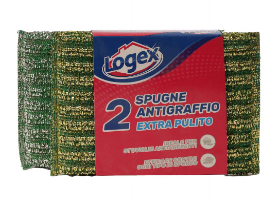 Kitchen sponge and scourer LOGEX 1154 2PC (511853) 