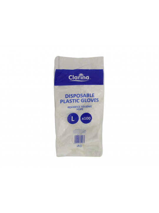 Rubber gloves CLARINA 5196 X100 L 051961