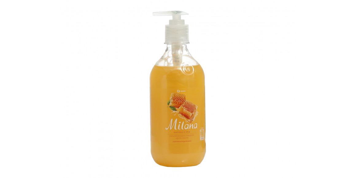 Жидкое мыло GRASS LIGUID 126100 MILANA MILK-HONEY 500ml (520926) 