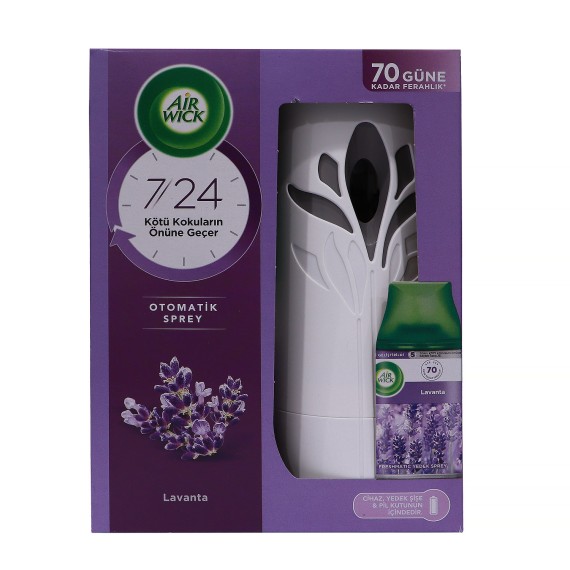 Спрей освежитель AIRWICK KIT LAVENDER AUTO. 250ml (522624) 