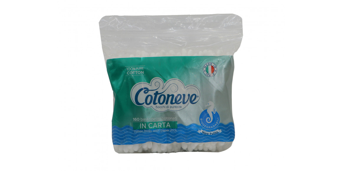 Cotton buds COTONEVE 160PC (525102) 