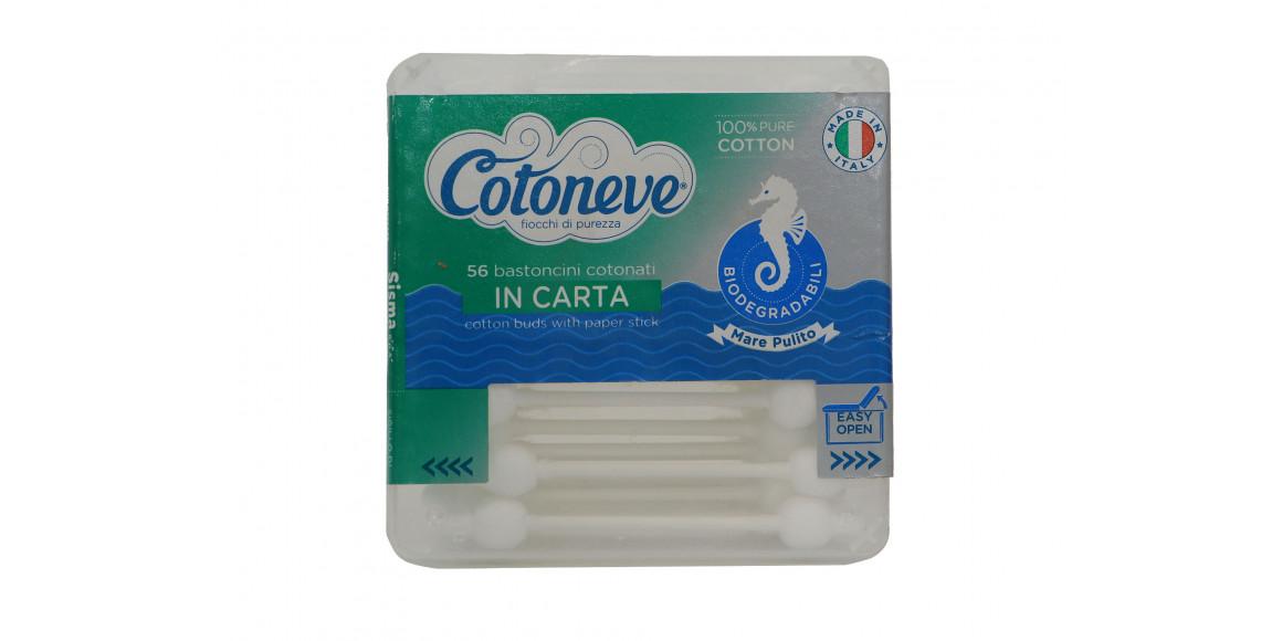 Cotton buds COTONEVE 56PC (525218) 