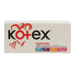 Проклада KOTEX TOMPON SUPER 1X12 (534572) 